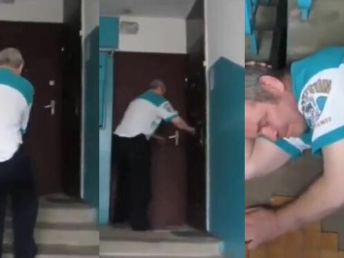 Man Fell Down The Stairs