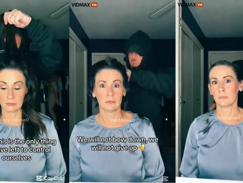 Chardonnay-drinking Liberal White Women Shave Their Heads In Protest