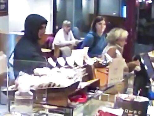 Young Immigrant Punks Destroy A Cafe And Attack Waitress