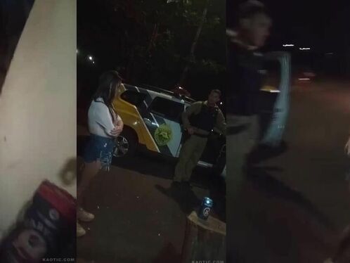 Delicate Girl Encounters The Wild Hands Of Brazilian Police
