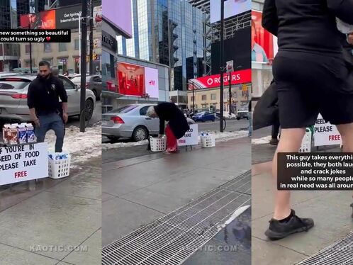 The Couple Stole All The Food