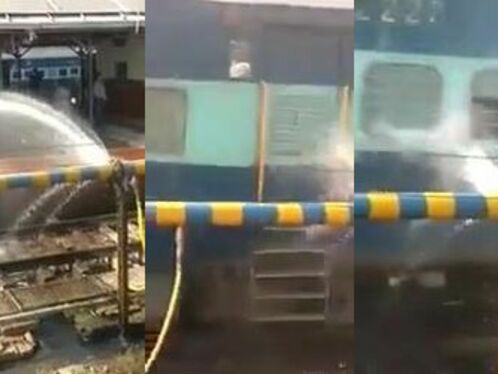 Indians Must Shower On Trains