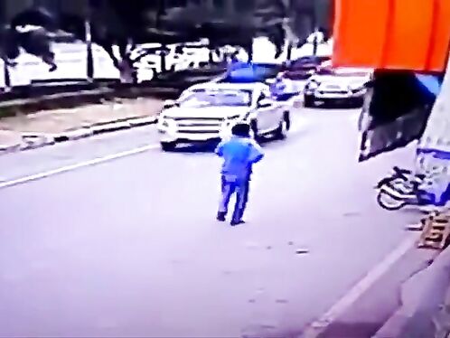 Motorcycle Thief Gets Immediate Retribution