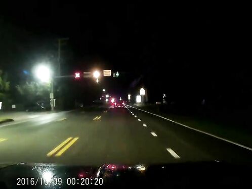 Spin Tires In Front Of The Police