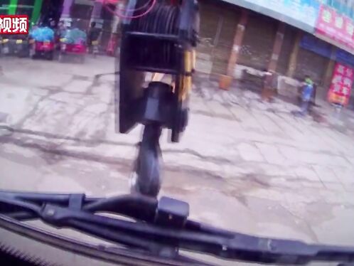 Crane Accident In China