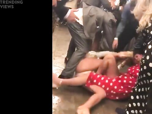 Cat Fight In The Bar