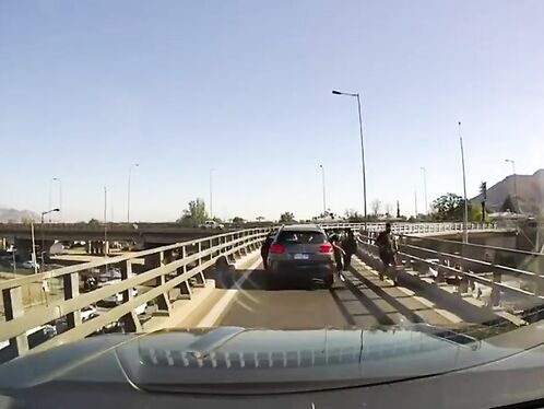 An Attempted Attack On An Armored Vehicle In Santiago, Chile Was Thwarted