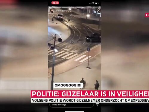 Police End Hostage Situation At Apple Store In Amsterdam