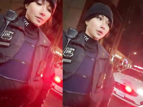 Man Tries To Flirt With NYPD Officer, She Starts Blushing