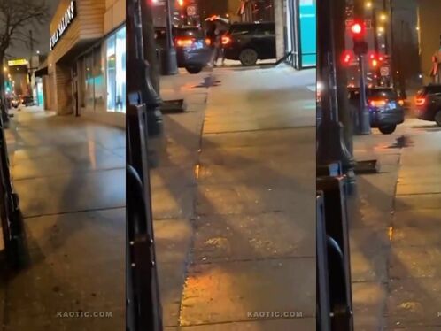 Chicago Thieves Steal ATM Machines After Car Crash