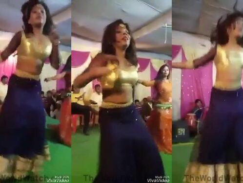 Dancing Girl Raising Arms Too Fast