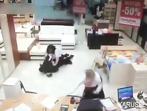 The Thief Received Immediate Justice