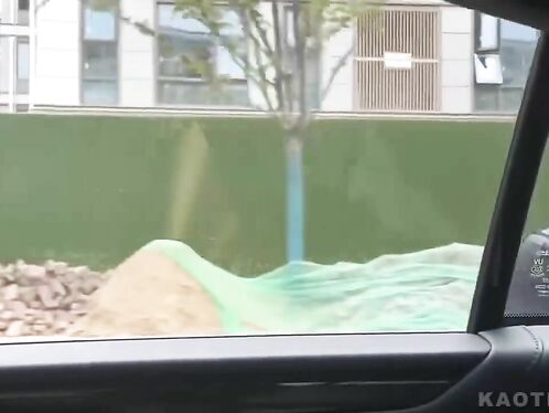 Chinese Man Rides Bicycle With Police