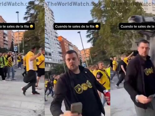 Protesters Break Through The Lines - Horse Karma