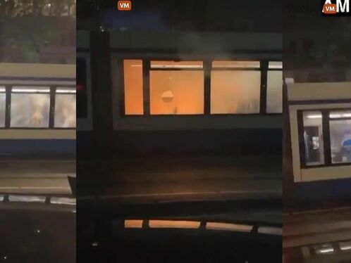 Arabs Set Trams On Fire In Amsterdam, Commit Violence Against Jews