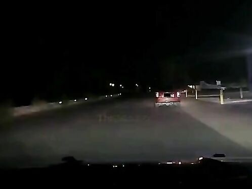 Thugs Opened Fire On Police Cars With AK-47s