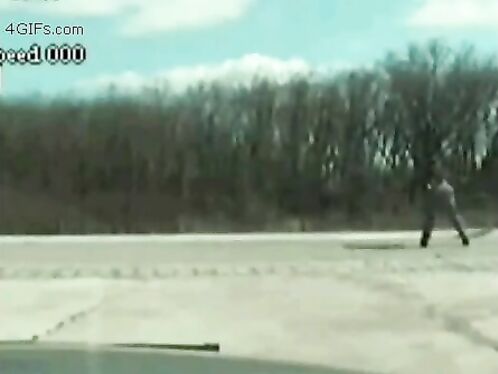 This Guy Needs A New Leg.