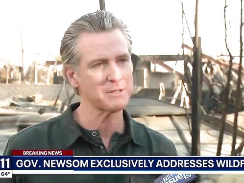 Gavin Newsom Smiles And Dances
