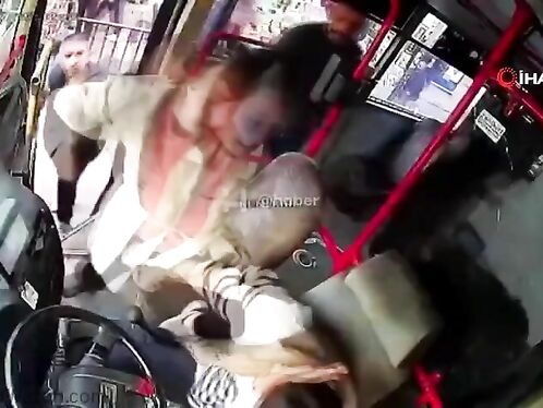 Woman Attacks Bus Driver Husband
