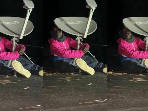 Man Catches Madman On Rooftop