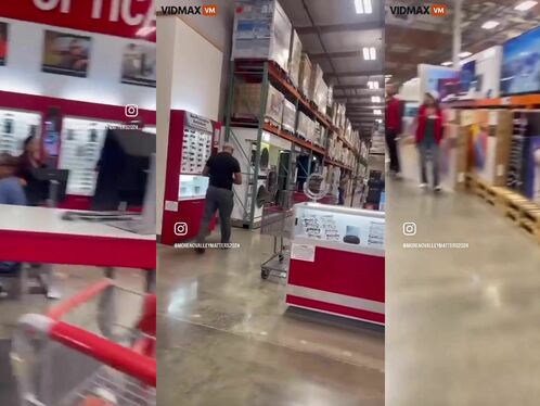Pervert Caught Filming Upskirt Video At Costco
