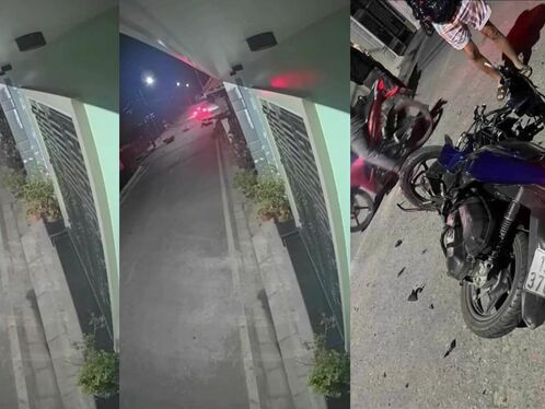 Racer Ignores Stop Sign But Encounters New Stop Sign