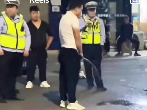 I Peed In Front Of The Police