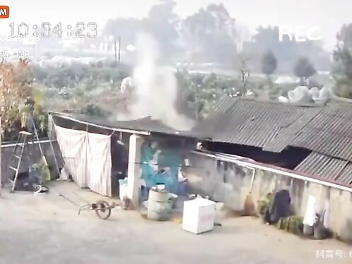 Man Shot While Sitting On Toilet