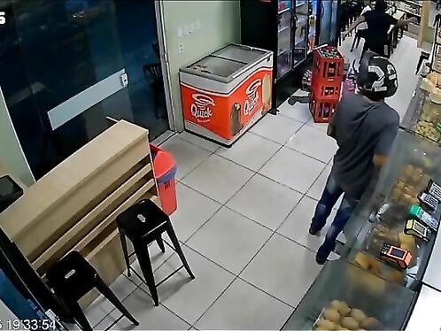 The Robbers Chose The Wrong Time And Place To Rob The Store