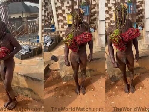 Justice For This Cable Thief On The Streets Of Africa