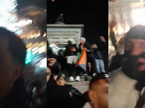 Islamic Underclass Marches To Milan Cathedral Chanting Slogans