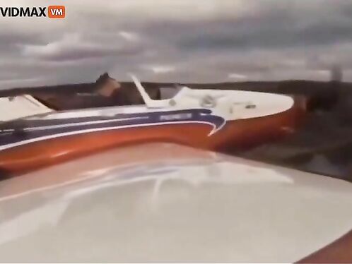 Russian Pilot Nearly Decapitated By Wire During Flight