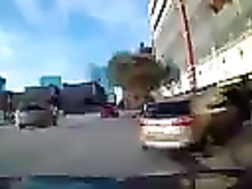 The Conceited Idiot Pushed His Way Past Everyone Waiting In The Parking Lot