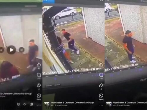 The Tough Boxer Hit The Poor Girl Eight Times But Still Couldn't Knock Her Out