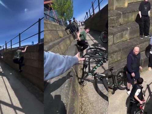 When A Tracker Meets A Biker