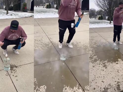 Fireworks In A Glass