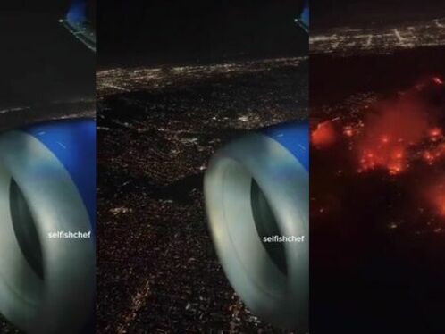 This Is The Craziest Video Of The Los Angeles Fire