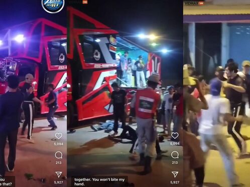 Holy Shit, This Guy Must Have Titanium Implants In His Fists