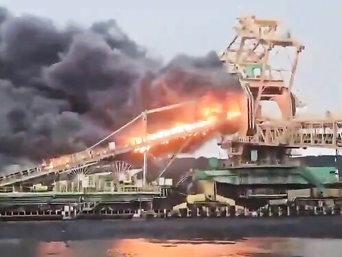 Delta Port Coal Terminal, Vancouver West Coast, Canada