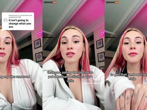 Trans Freak Had Six Ribs Removed To Look Slimmer