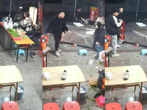 Uber Eats Driver Arrives To Pick Up Next Order