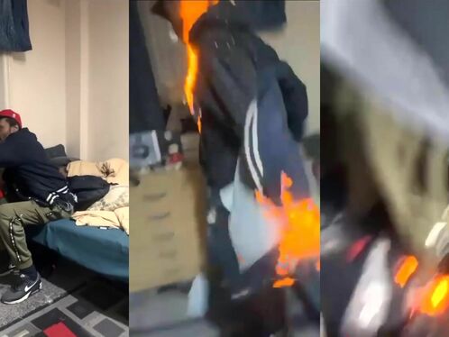 Madman Self-immolates