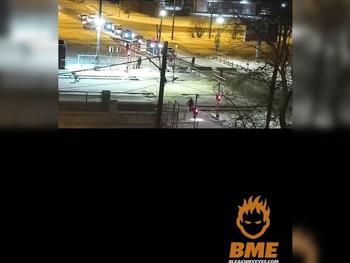 The Woman Failed To Notice A Fast-moving Train Approaching A Level Crossing