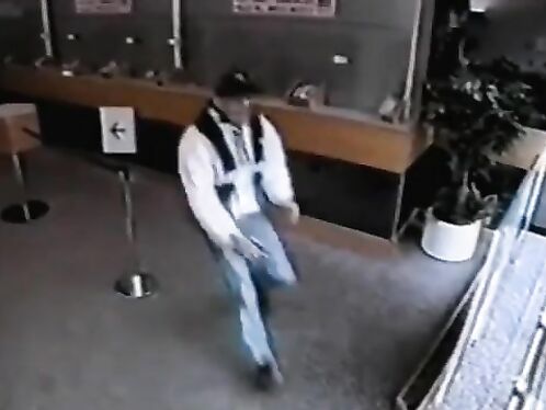 Robber Thought He Was Locked In Bank And Was Nearly Crushed By Door