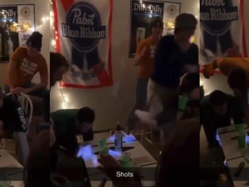 A Bunch Of Idiots Decided To Drink Burning Liquid