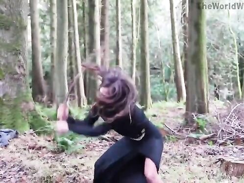 The Fool Of The Forest Disturbs The Peace Of The Wildlife