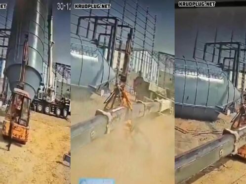 Man Crushed To Death By Crane Arm