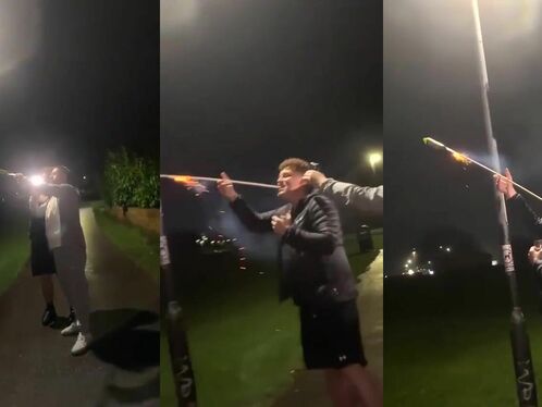 Watch Me Bite These Fireworks With My Teeth