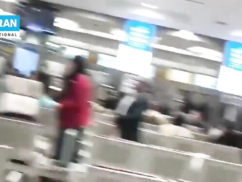 Iranian Women Tear Off Headscarves From Mullahs' Heads