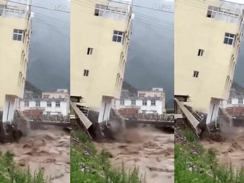 Building Collapse: Huge Destruction